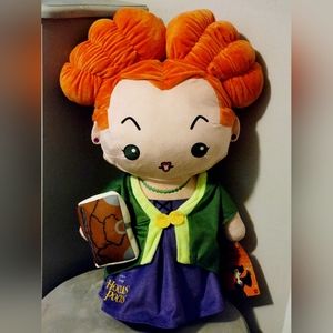 Hocus-pocus Winifred Sanderson large greeter NWT